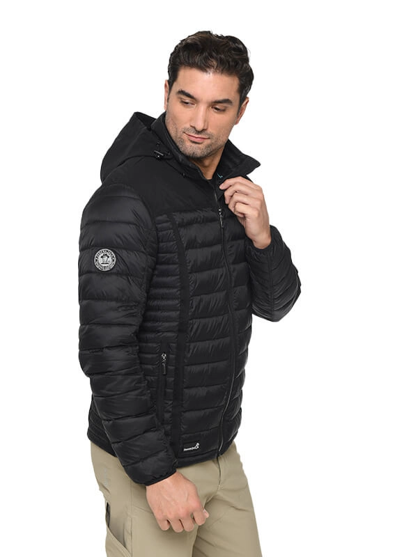 PARKA TE CNICA HOMBRE WATER REPLENT PANAMA JACK - J968 | NEGRO - 3