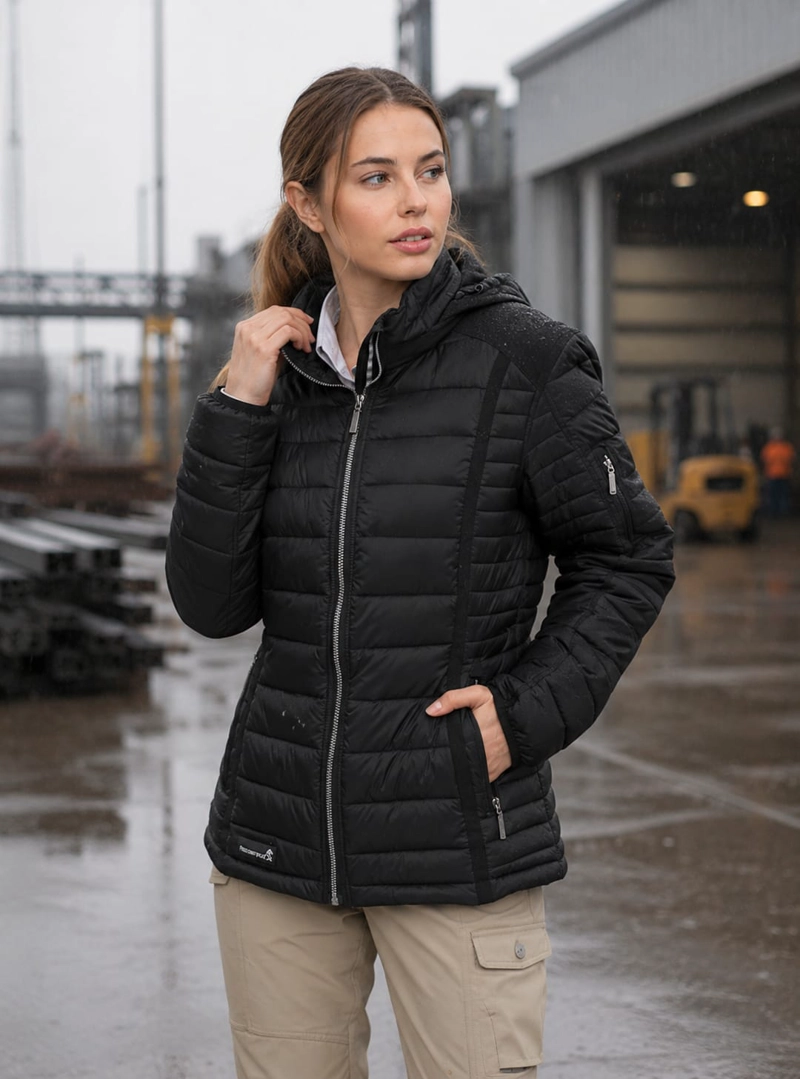 PARKA TE CNICA MUJER WATER REPELENT PANAMA JACK - J969 | NEGRO - 1
