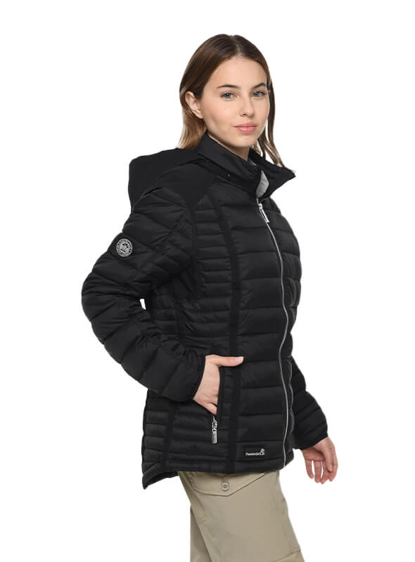 PARKA TE CNICA MUJER WATER REPELENT PANAMA JACK - J969 | NEGRO - 3