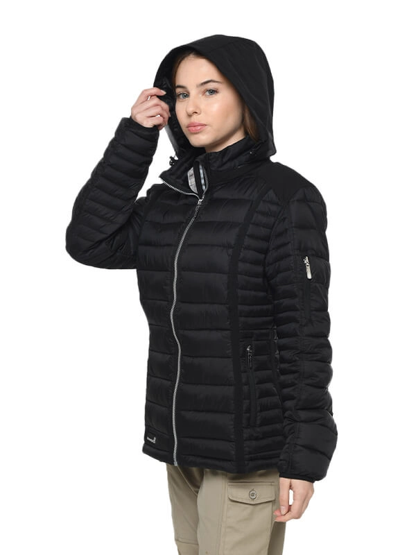 PARKA TE CNICA MUJER WATER REPELENT PANAMA JACK - J969 | NEGRO - 5
