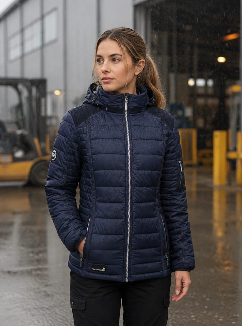 PARKA TE CNICA MUJER WATER REPELENT PANAMA JACK - J969 | AZUL - 1