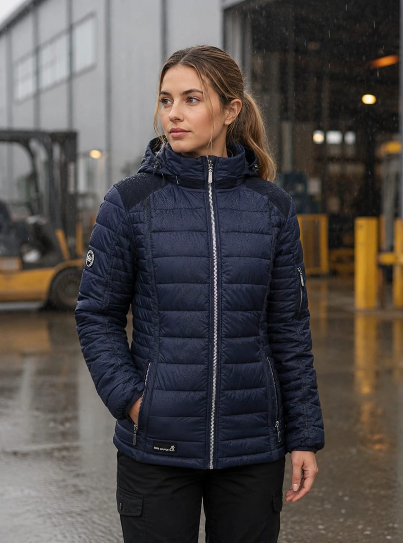 PARKA TECNICA MUJER WATER REPELENT PANAMA JACK - J969 | AZUL - 1