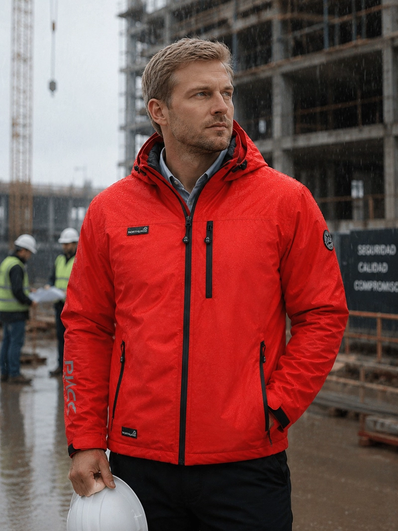 PARKA WATERPROOF TE CNICA HOMBRE PANAMA JACK - J970 | ROJO - 1