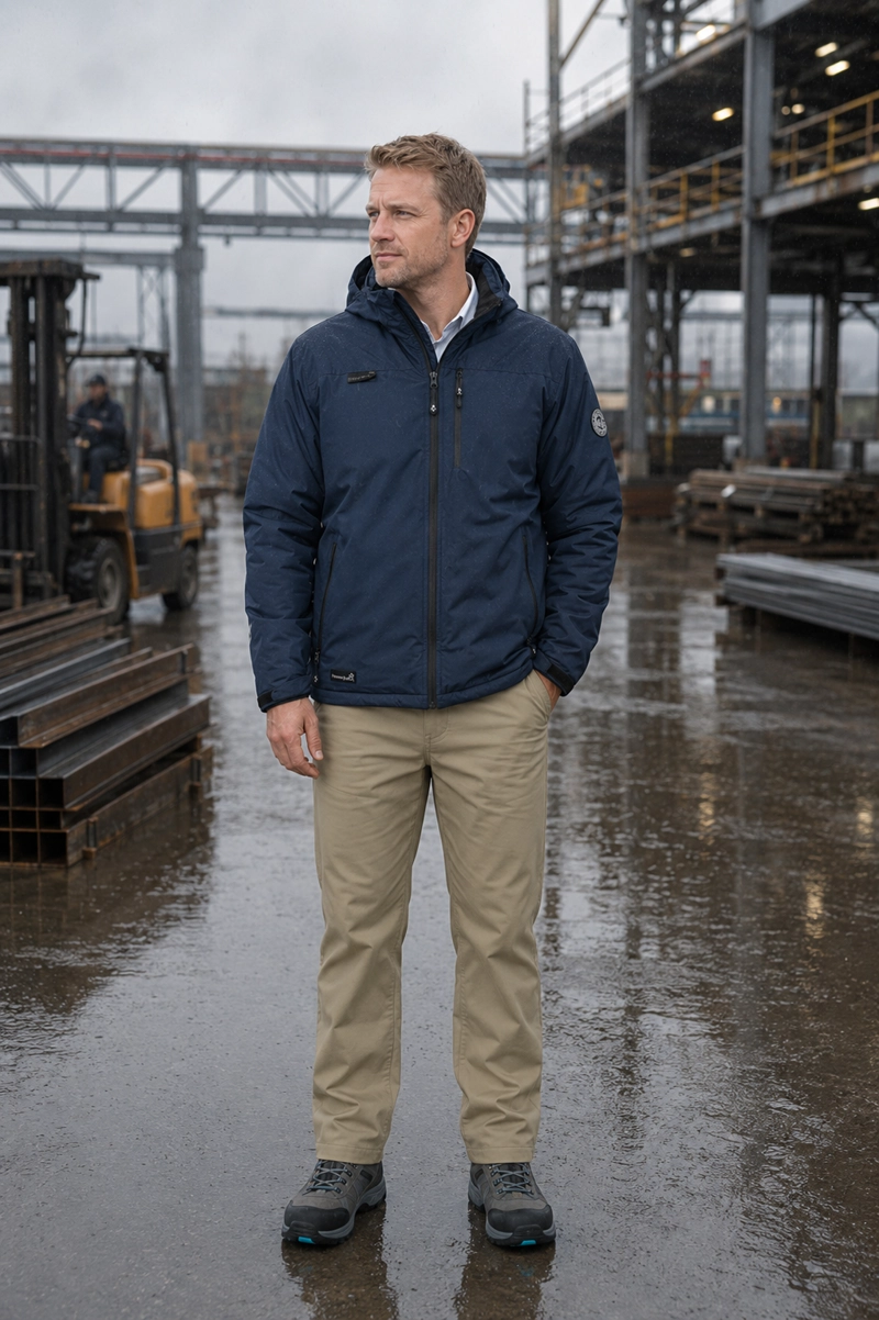 PARKA WATERPROOF TE CNICA HOMBRE PANAMA JACK - J970 | AZUL - 1