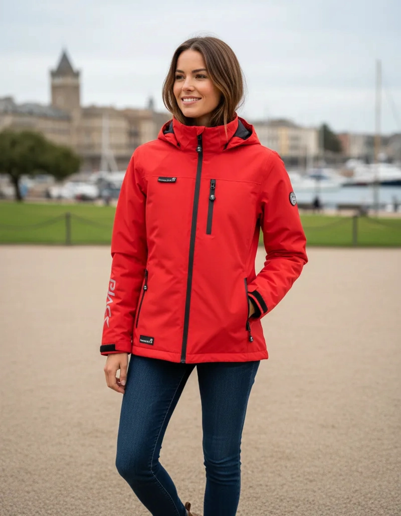 PARKA WATERPROOF TE CNICA MUJER PANAMA JACK - J971 | ROJO - 2