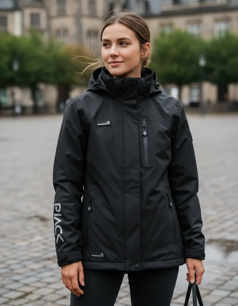 PARKA WATERPROOF TE CNICA MUJER PANAMA JACK - J971 | NEGRO - 2