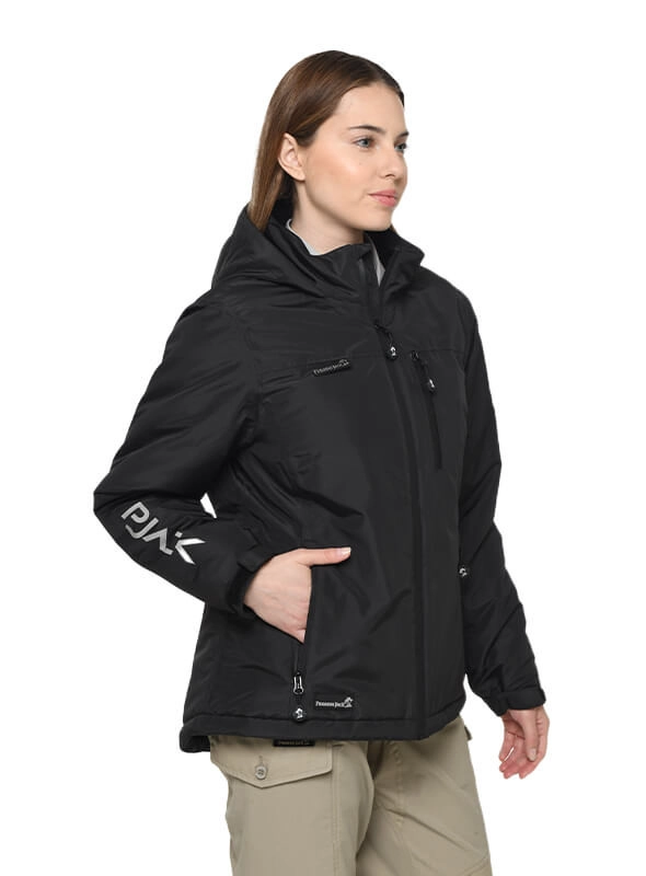 PARKA WATERPROOF TECNICA MUJER PANAMA JACK - J971 | NEGRO - 4