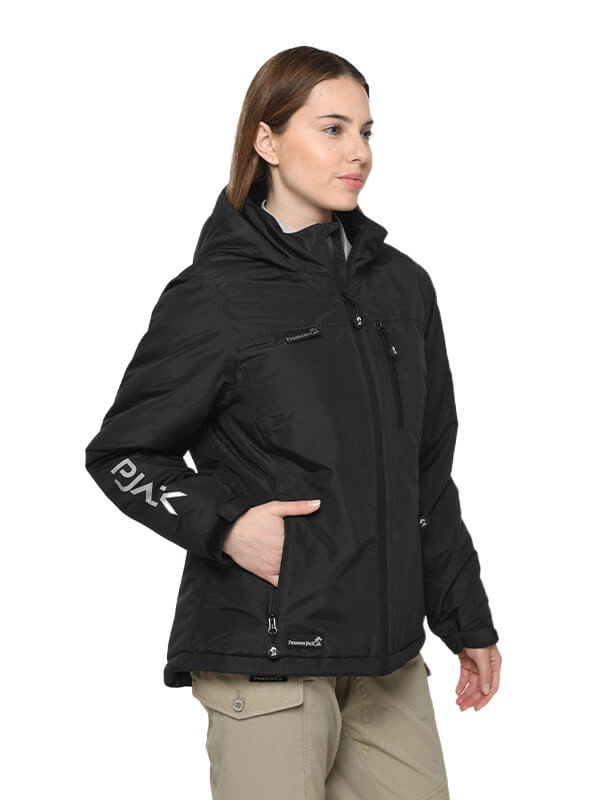 PARKA WATERPROOF TE CNICA MUJER PANAMA JACK - J971 | NEGRO - 4