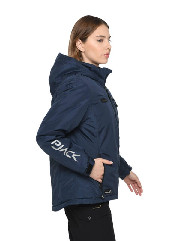 PARKA WATERPROOF TECNICA MUJER PANAMA JACK - J971 | AZUL - 4