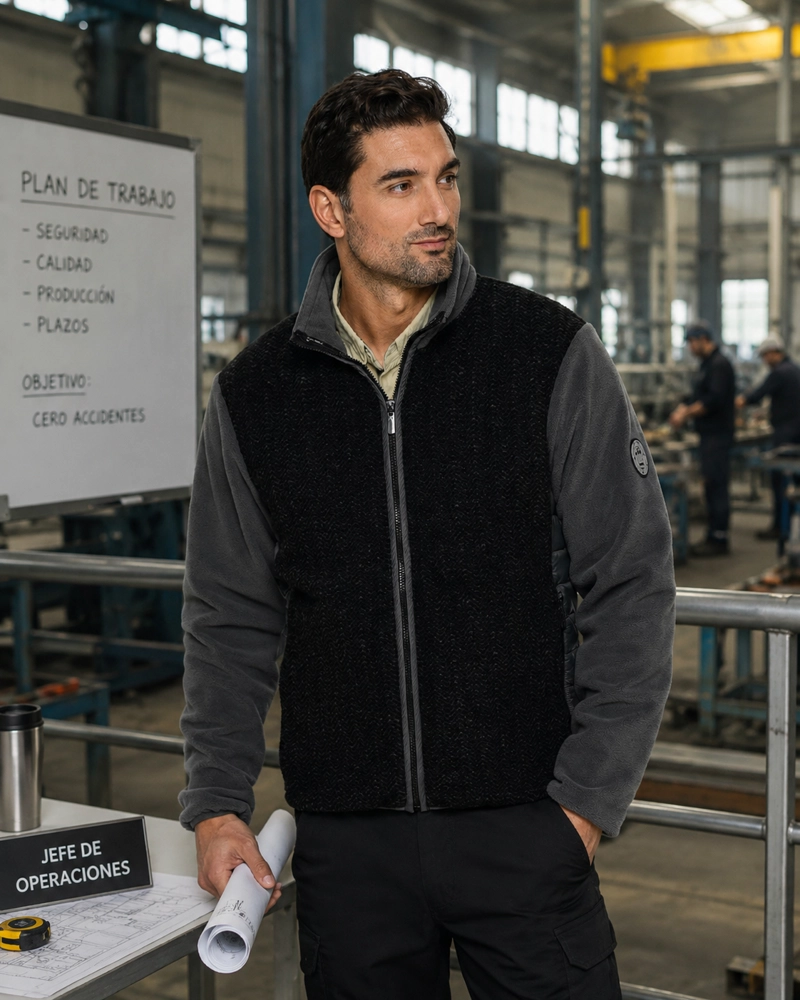 POLAR TE CNICO HOMBRE PANAMA JACK - J972 | GRIS - 1
