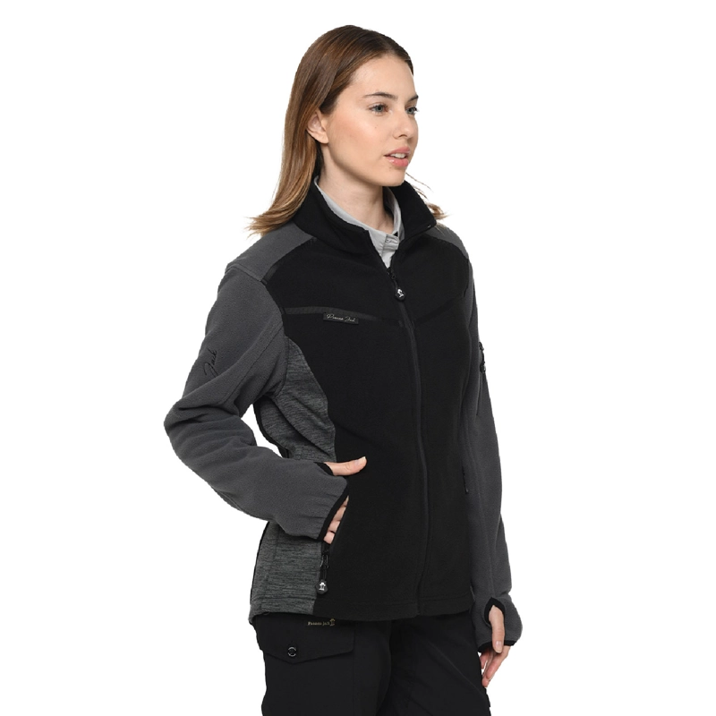 POLAR TECNICO MUJER PANAMA JACK - J973 | GRIS - 4
