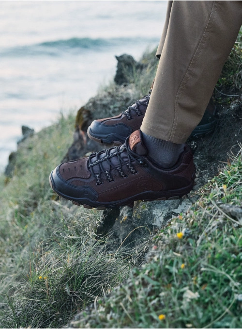 ZAPATILLA OUTDOOR HOMBRE PANAMA JACK - PJH0124 | MARRON OSCURO - 1