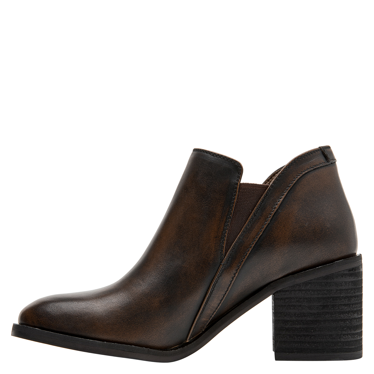 BOTIN CASUAL MUJER POLLINI - POM0246 | MARRON OSCURO - 4