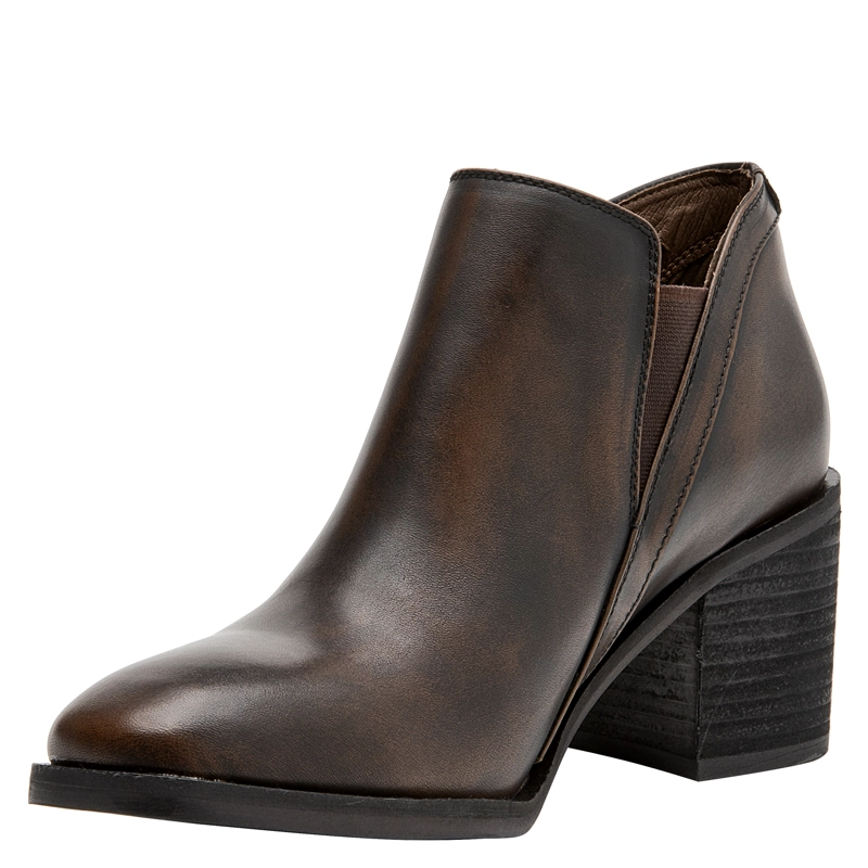 BOTIN CASUAL MUJER POLLINI - POM0246 | MARRON OSCURO - 5