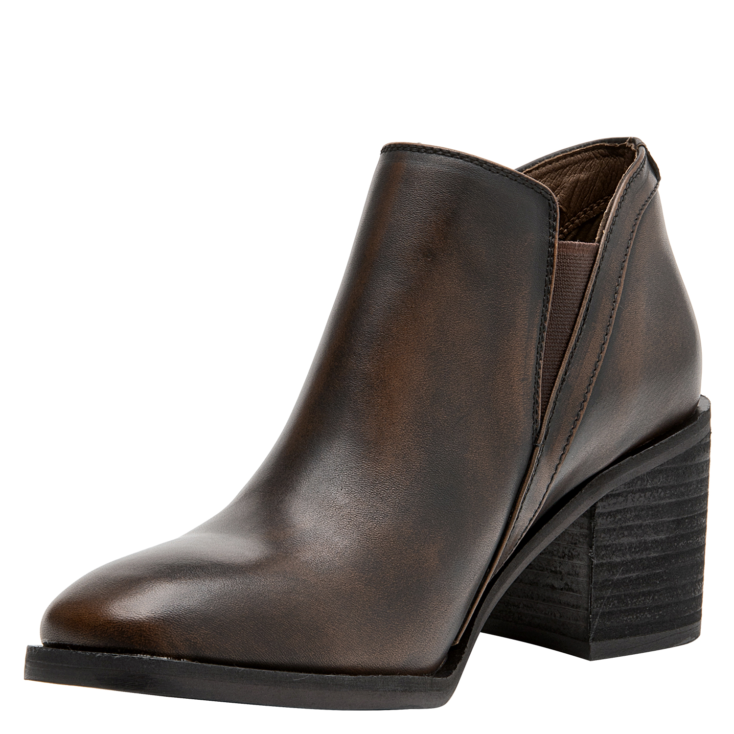 BOTIN CASUAL MUJER POLLINI - POM0246 | MARRON OSCURO - 5