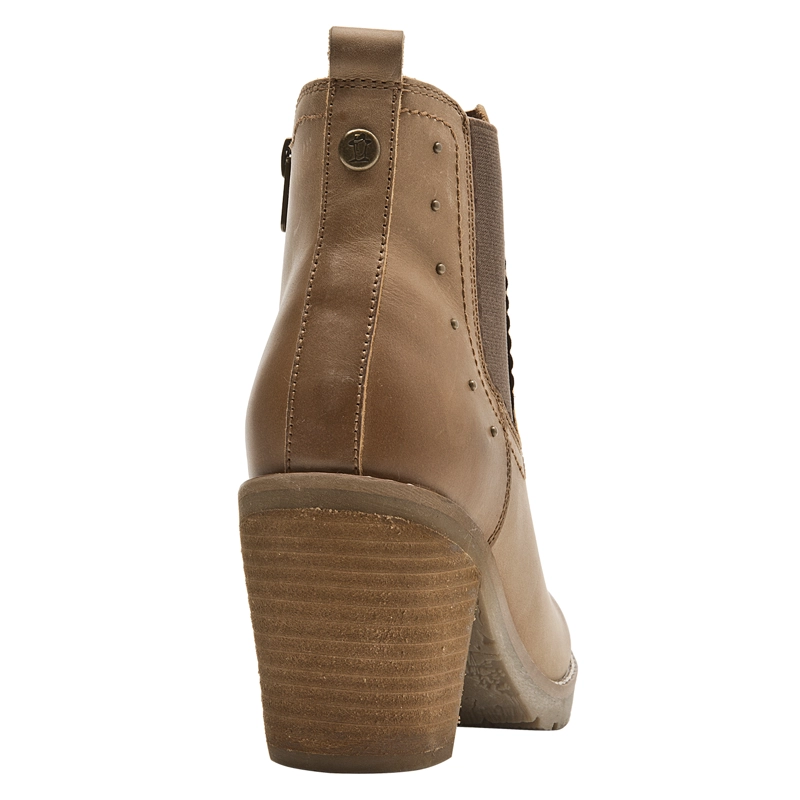 BOTIN CHELSEA TACO CUADRADO MUJER PANAMA JACK - PJM0220 - 3