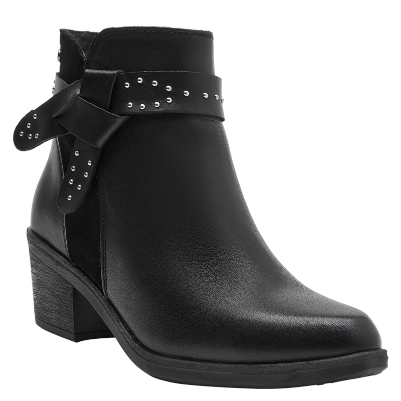 BOTIN CASUAL MUJER POLLINI - POM0275 | NEGRO - 2