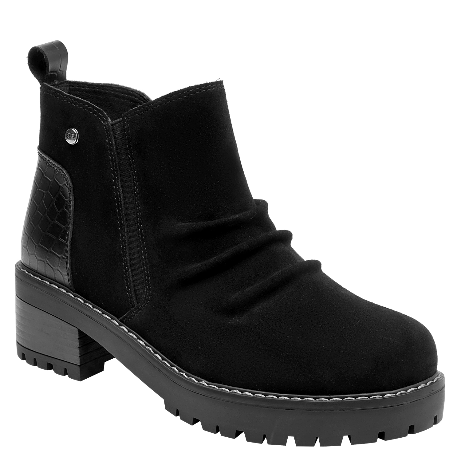 BOTIN CASUAL MUJER BRUNO ROSSI - BRM0202 | NEGRO - 2