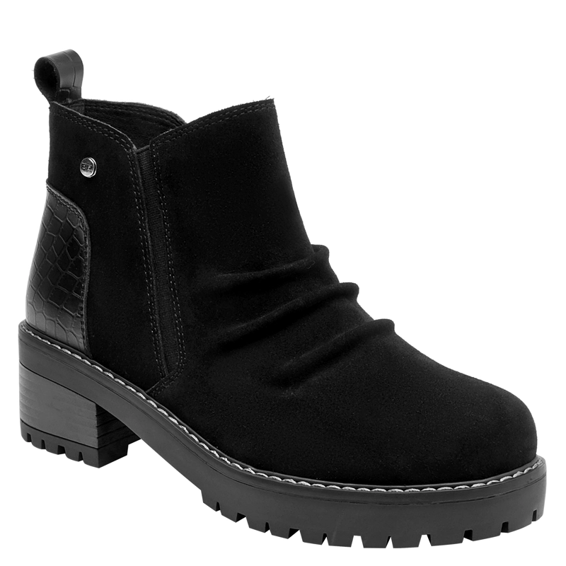 BOTIN CASUAL MUJER BRUNO ROSSI - BRM0202 | NEGRO - 2