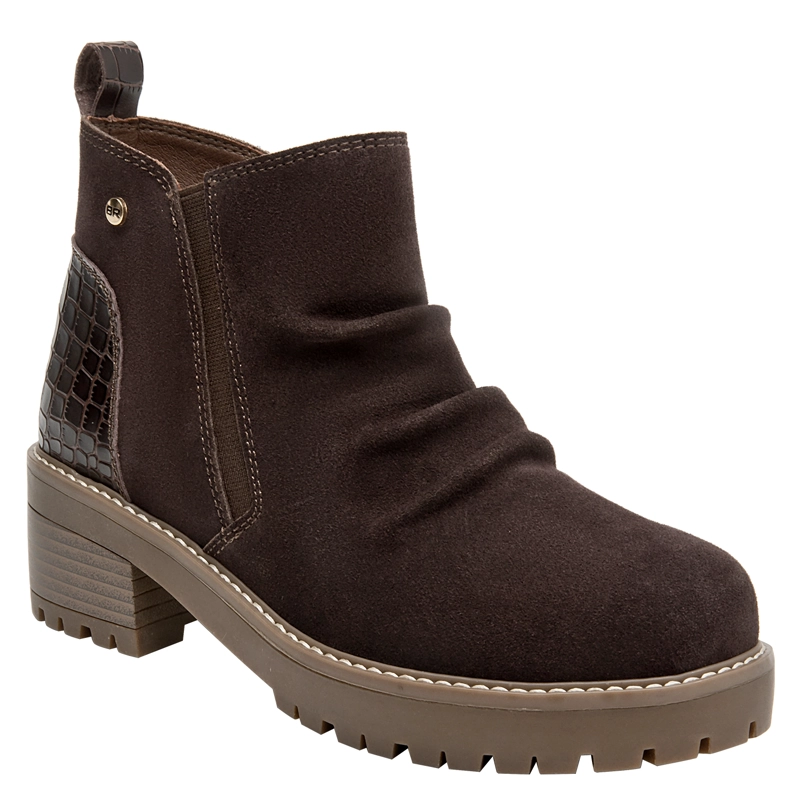 BOTIN CASUAL MUJER BRUNO ROSSI - BRM0202 | MARRON OSCURO - 2