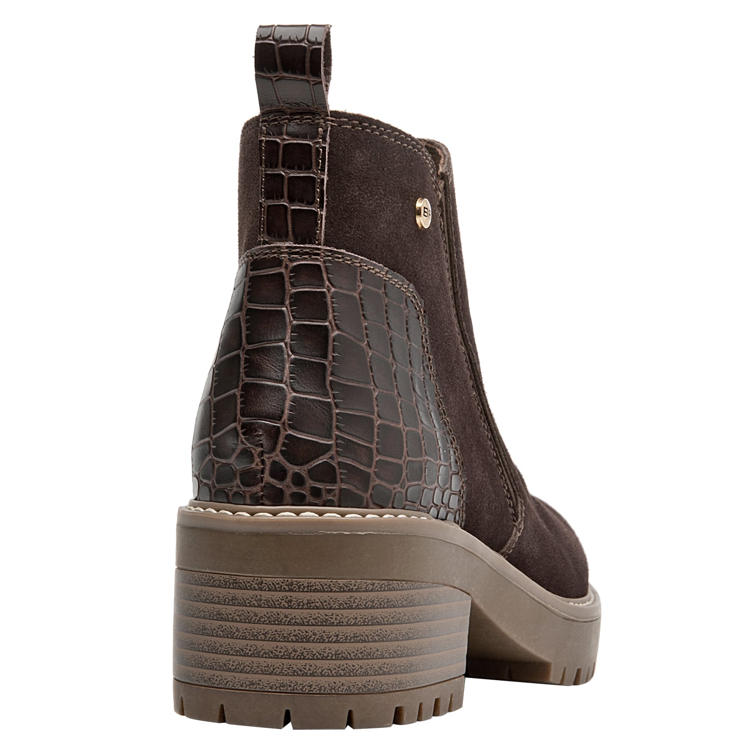BOTIN CASUAL MUJER BRUNO ROSSI - BRM0202 | MARRON OSCURO - 3