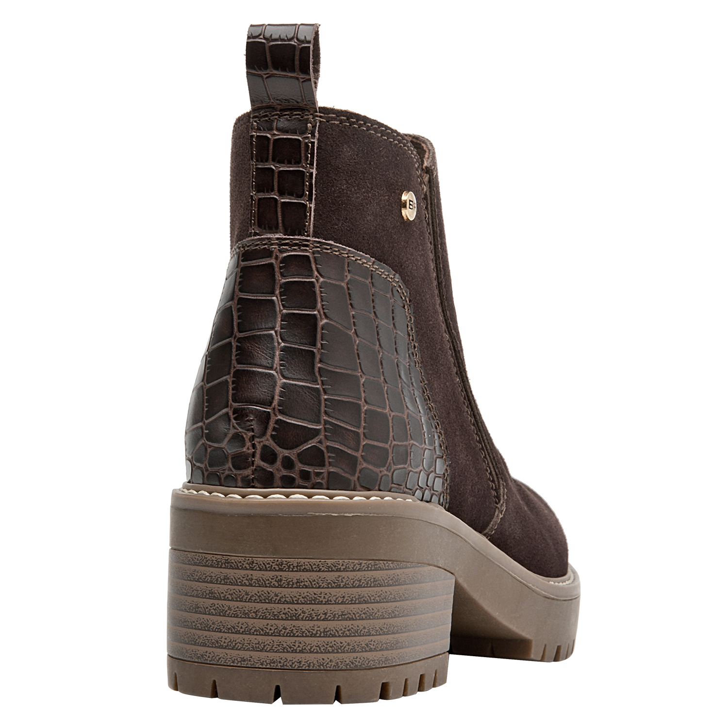 BOTIN CASUAL MUJER BRUNO ROSSI - BRM0202 | MARRON OSCURO - 3