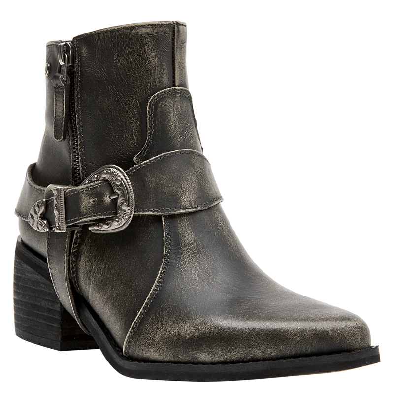 BOTIN CASUAL MUJER POLLINI - POM0135 | GRIS - 2