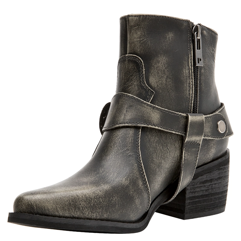 BOTIN CASUAL MUJER POLLINI - POM0135 | GRIS - 5