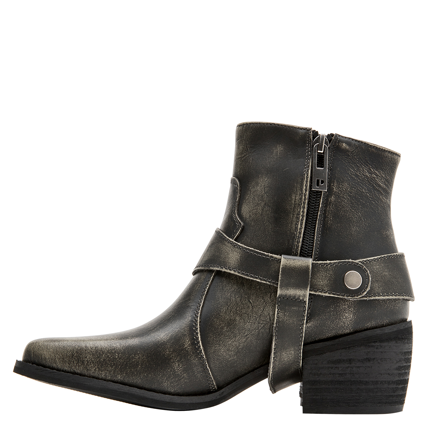 BOTIN CASUAL MUJER POLLINI - POM0135 | GRIS - 9