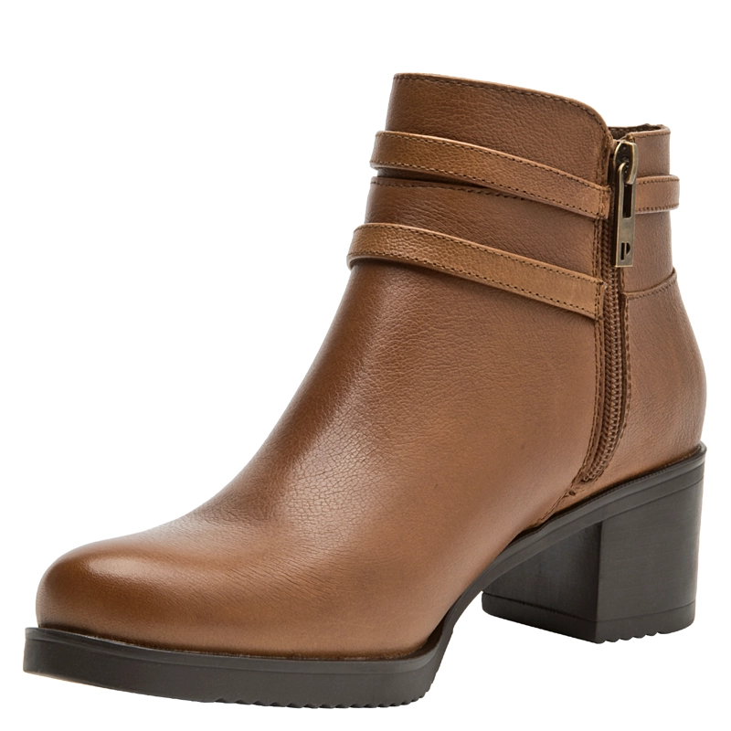 BOTIN CASUAL MUJER POLLINI - POM0160 | MARRON CLARO - 5