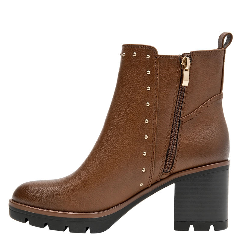 BOTIN TACO CUADRADO MUJER BRUNO ROSSI - BRM0362 | NEGRO - 9