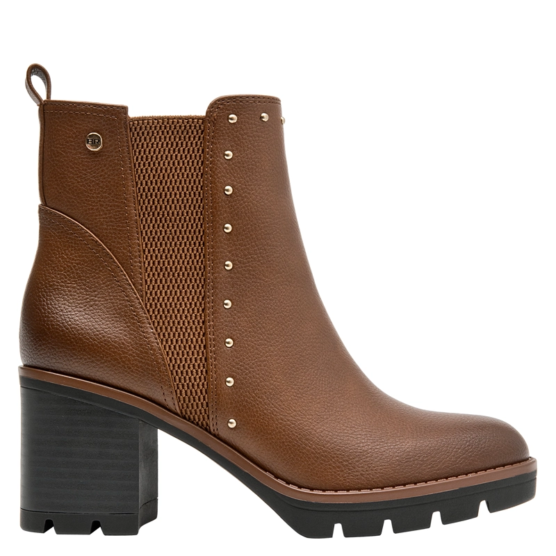 BOTIN TACO CUADRADO MUJER BRUNO ROSSI - BRM0362 | MARRON - 1