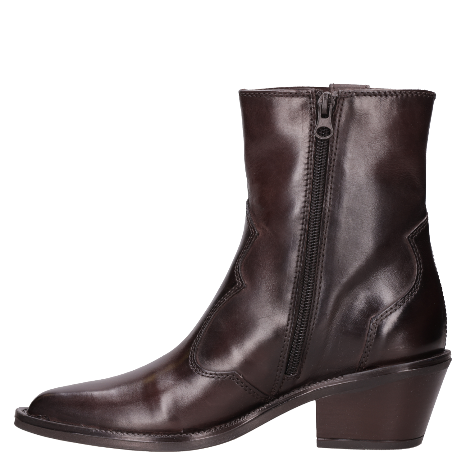 BOTIN CASUAL MUJER MJUS - MJM0001 | MARRON OSCURO - 4