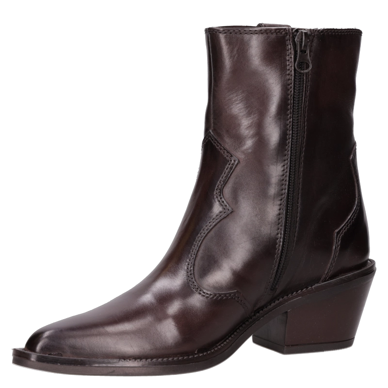 BOTIN CASUAL MUJER MJUS - MJM0001 | MARRON OSCURO - 5