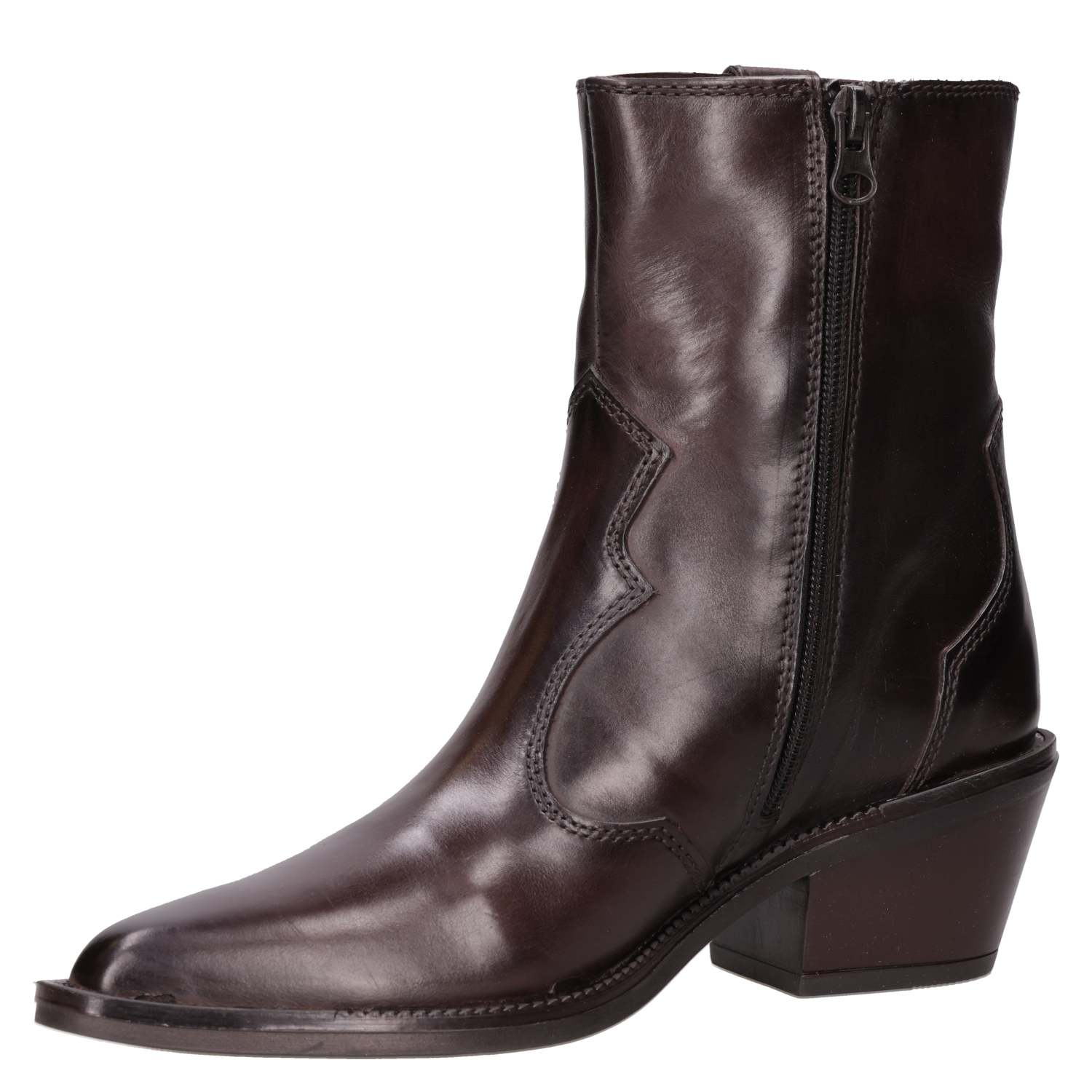 BOTIN CASUAL MUJER MJUS - MJM0001 | MARRON OSCURO - 5