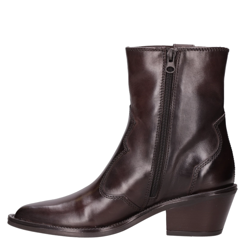 BOTIN CASUAL MUJER MJUS - MJM0001 | MARRON OSCURO - 9