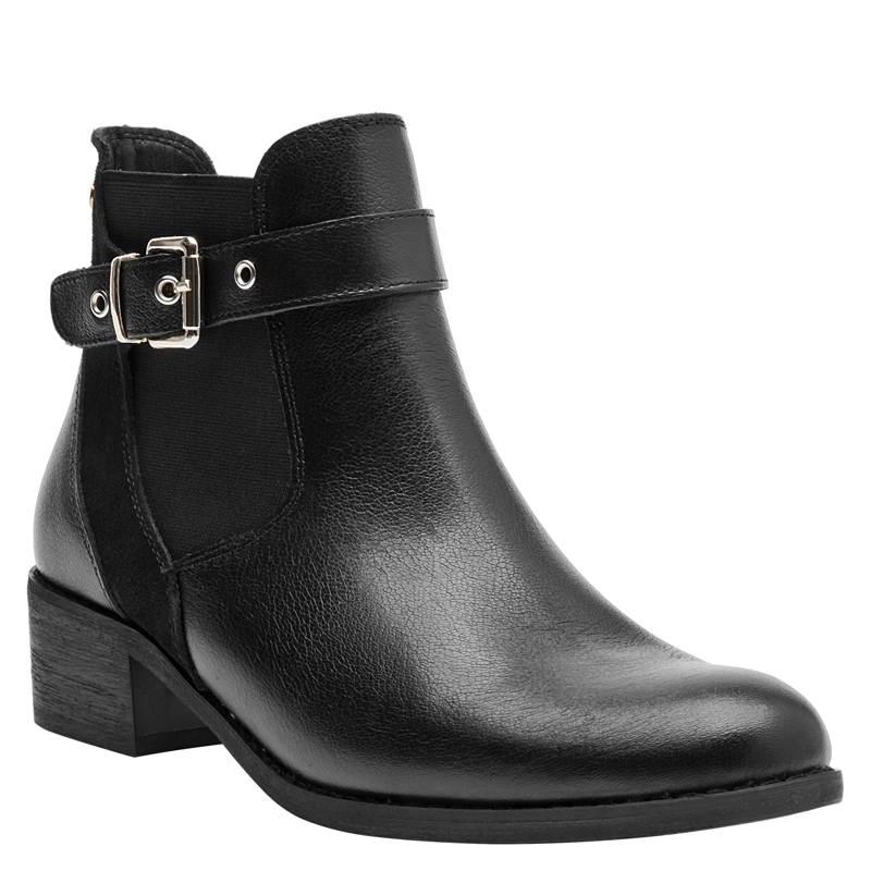 BOTIN CUERO MUJER BRUNO ROSSI - BRM0297 - 2