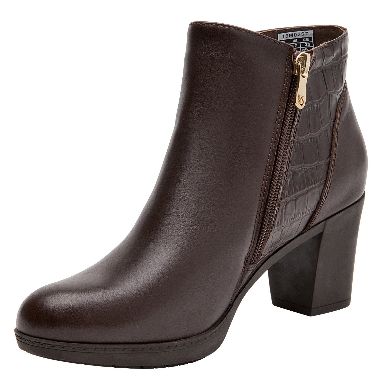 BOTIN CASUAL MUJER 16 HRS - 16M0257 | MARRON OSCURO - 5