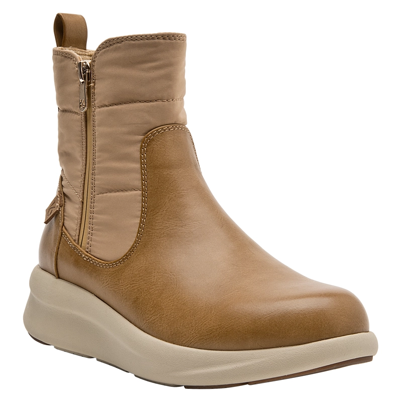 BOTIN CUERO MUJER 16 HRS - 16M0304 | BEIGE - 2
