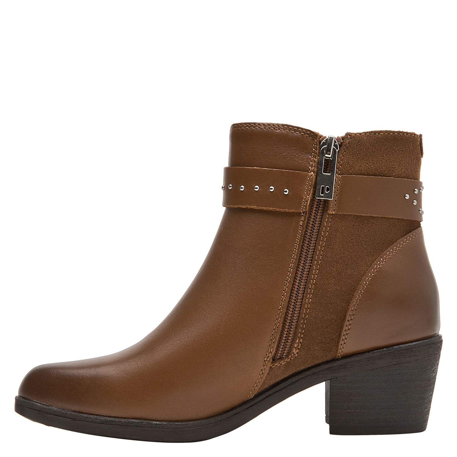 BOTIN CASUAL MUJER POLLINI - POM0275 | MARRON CLARO - 4