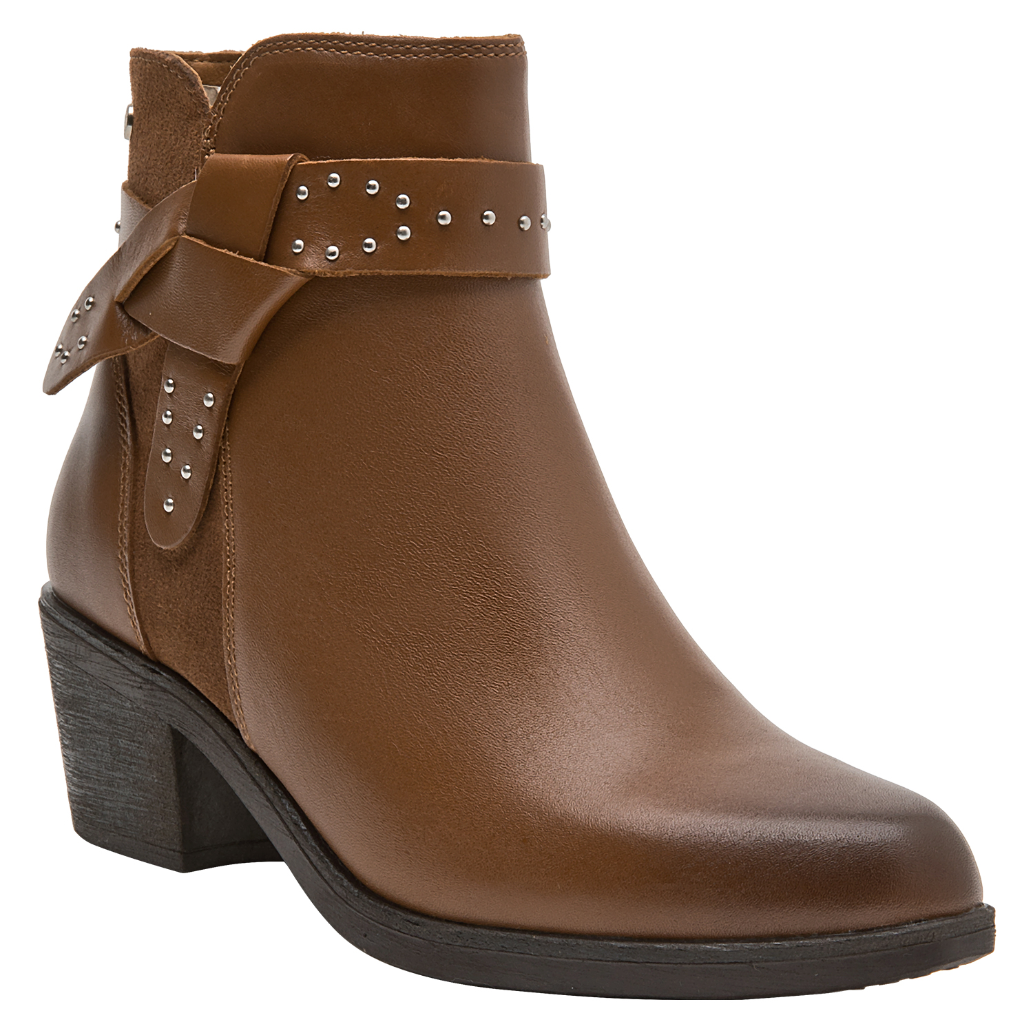 BOTIN CASUAL MUJER POLLINI - POM0275 | MARRON CLARO - 6