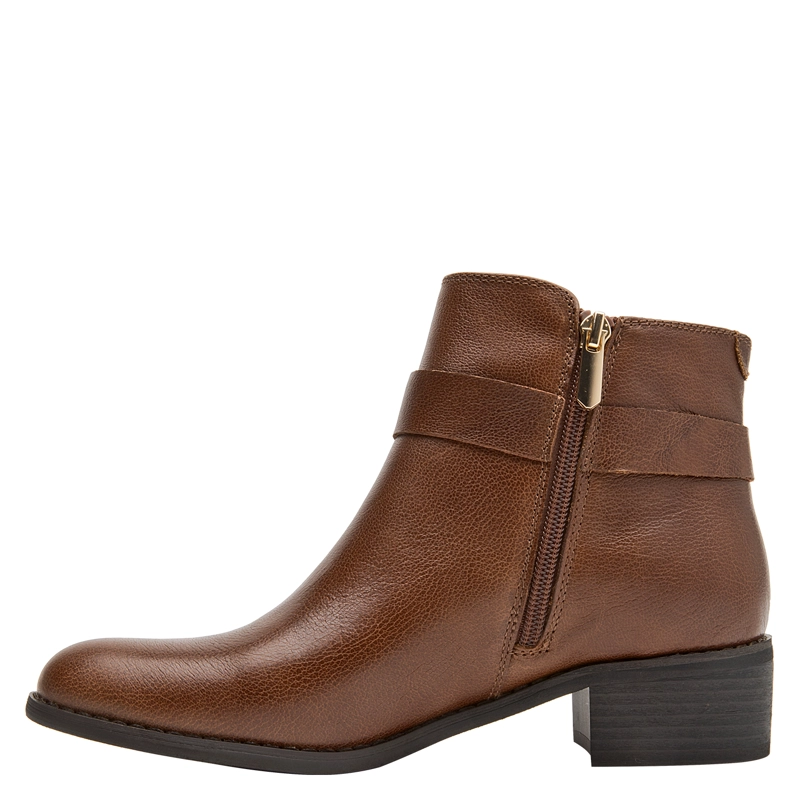 BOTIN CASUAL MUJER BRUNO ROSSI - BRM0359 | MARRON - 9