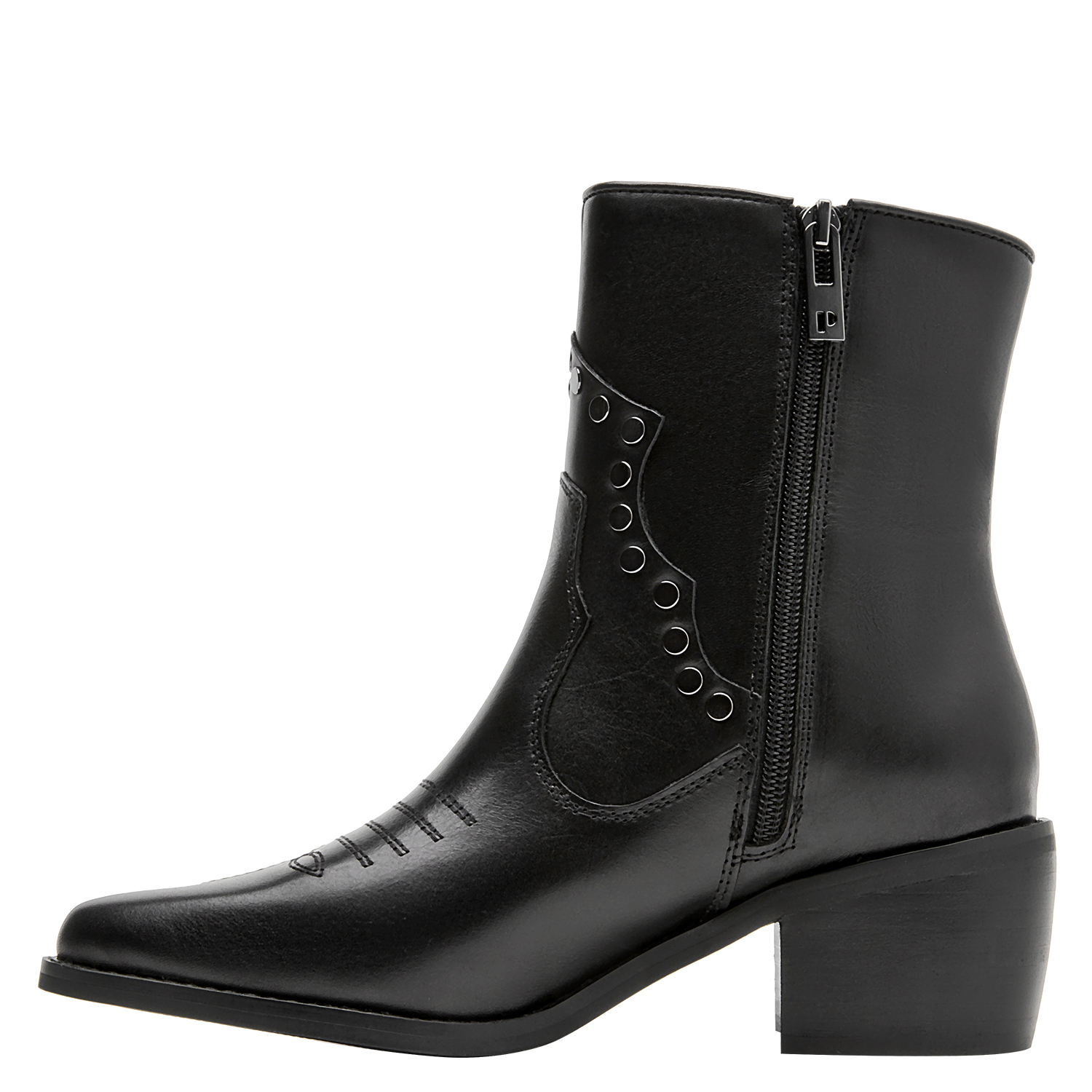 BOTIN CASUAL MUJER POLLINI - POM0136 | NEGRO - 4