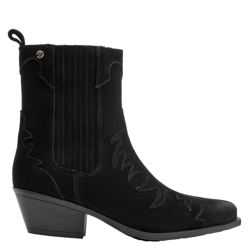 BOTIN CASUAL MUJER POLLINI - POM0278 | NEGRO - 1