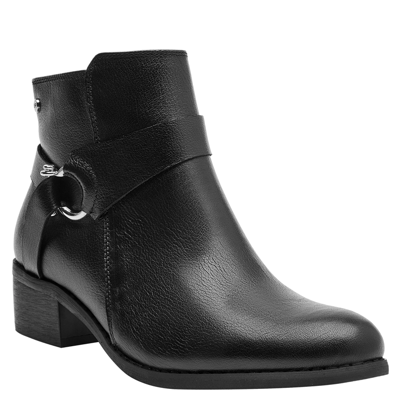 BOTIN CASUAL MUJER BRUNO ROSSI - BRM0359 | NEGRO - 2