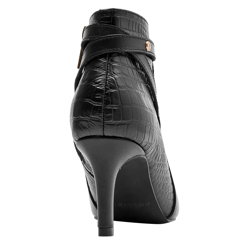 BOTIN CASUAL MUJER POLLINI - POM0151 | NEGRO - 3