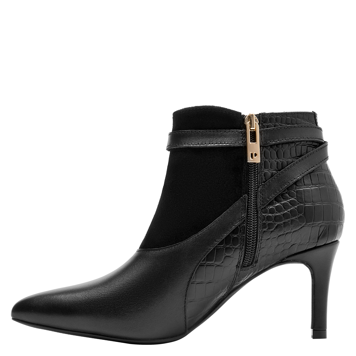 BOTIN CASUAL MUJER POLLINI - POM0151 | NEGRO - 4