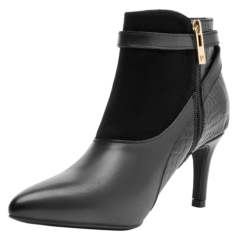 BOTIN CASUAL MUJER POLLINI - POM0151 | NEGRO - 5