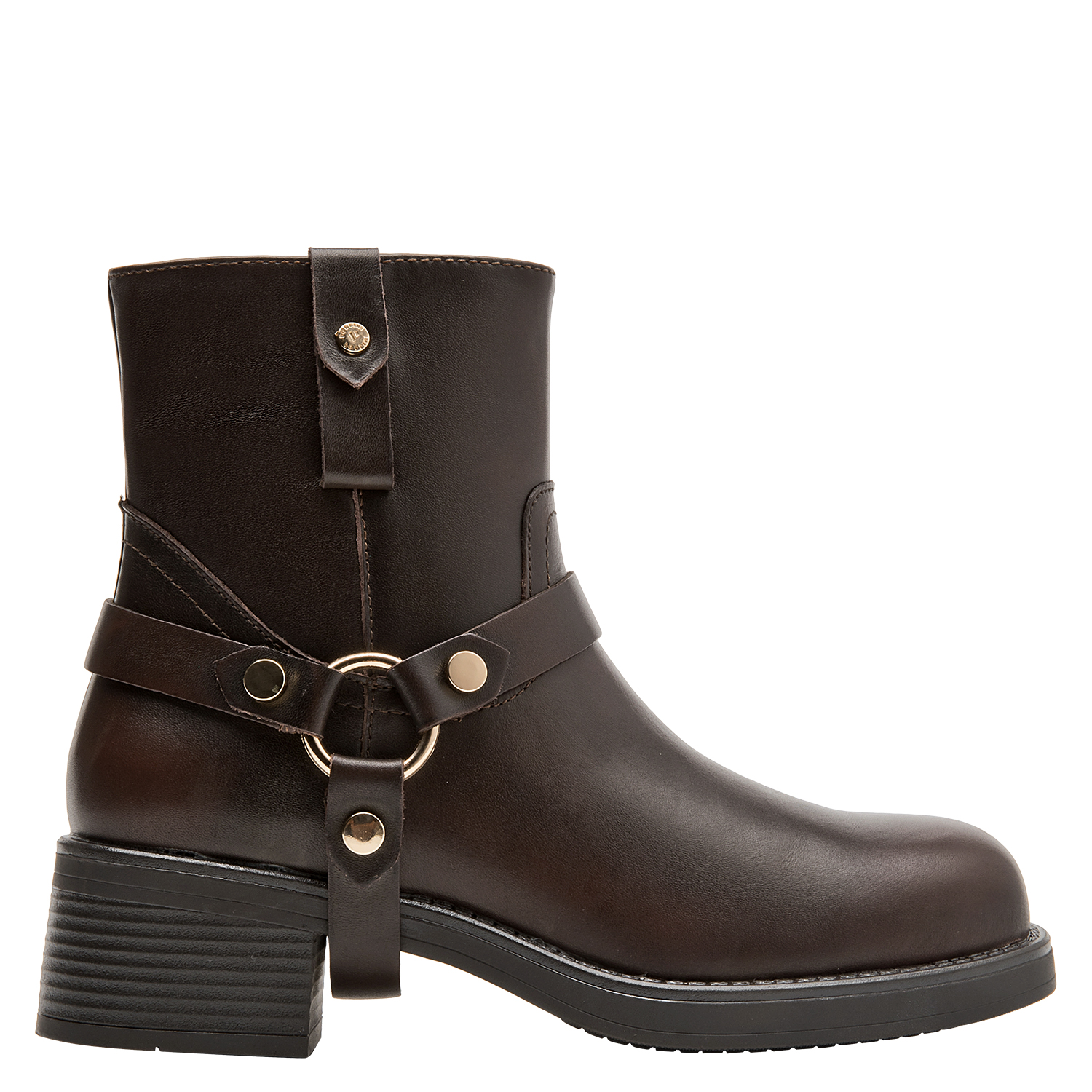 BOTIN CASUAL MUJER POLLINI - POM0223 | MARRON OSCURO - 1