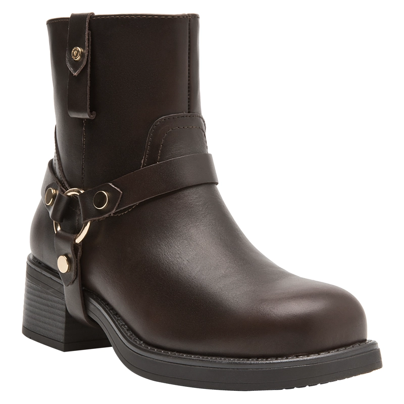 BOTIN CASUAL MUJER POLLINI - POM0223 | MARRON OSCURO - 2